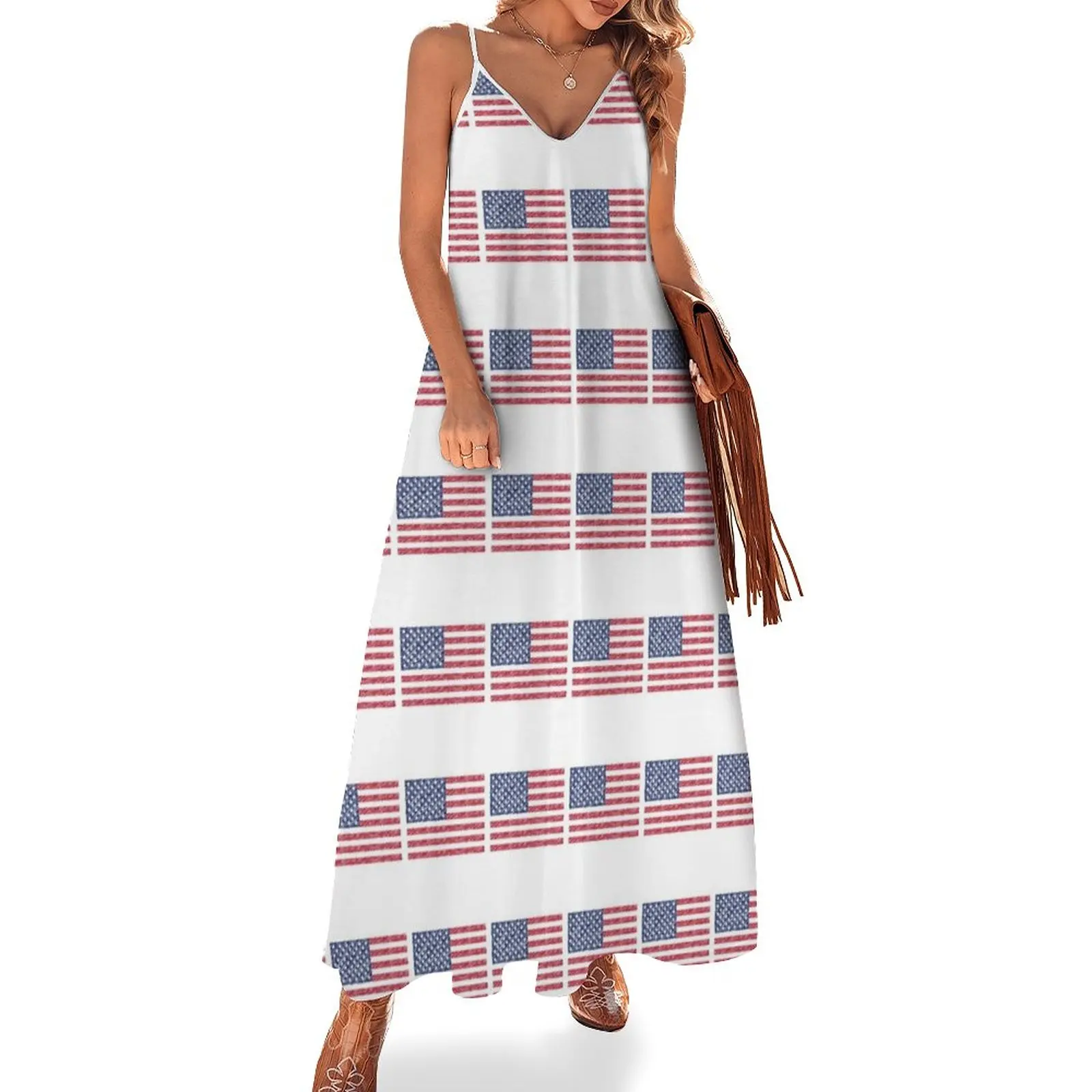 USA Flag 4th July Red White Blue Stars Stripes Sleeveless Dress long sleeve dresses dresses for women
USA Flag 4th July Red White Blue Stars Stripes Sleeveless Dress long sleeve dresses dresses for women