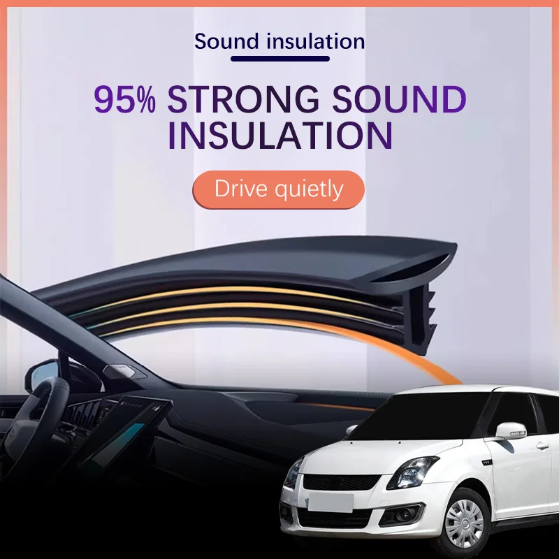 Car Dashboard Sealing Strip Interior Auto Noise Sound Insulation Rubber Trim Weatherstrip Car Accessories For Suzuki Swift
Car Dashboard Sealing Strip Interior Auto Noise Sound Insulation Rubber Trim Weatherstrip Car Accessories For Suzuki Swift