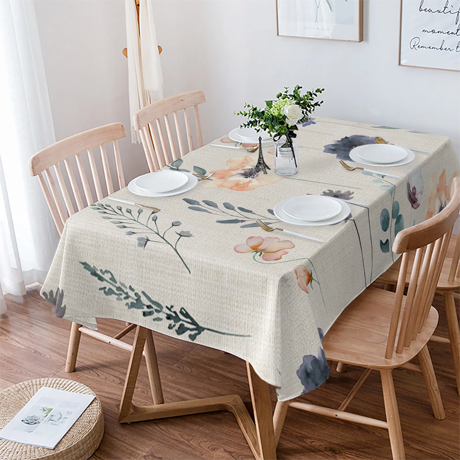 Watercolor Flower And Plant Hand Painting Table Cloth Waterproof Dining Tablecloth Kitchen Decorative Party Table Cover
Watercolor Flower And Plant Hand Painting Table Cloth Waterproof Dining Tablecloth Kitchen Decorative Party Table Cover
