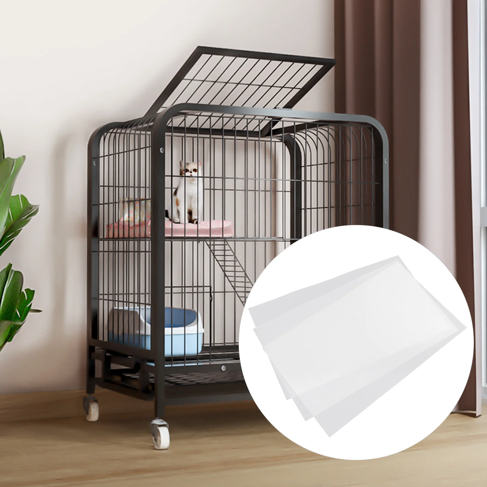 1 set Cat Litter Box Enclosure Durable Splash Guard Universal Pet Toilet Supplies Anti Urine Leakage Furniture Accessories
1 set Cat Litter Box Enclosure Durable Splash Guard Universal Pet Toilet Supplies Anti Urine Leakage Furniture Accessories