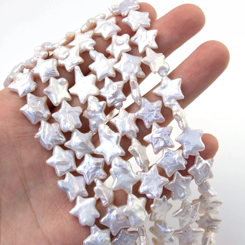11-12mm 1 Strand Five-pointed Star Shaped Natural Freshwater Pearl Loose Beads Strand For Jewelry Making DIY Necklace Bracelet
11-12mm 1 Strand Five-pointed Star Shaped Natural Freshwater Pearl Loose Beads Strand For Jewelry Making DIY Necklace Bracelet