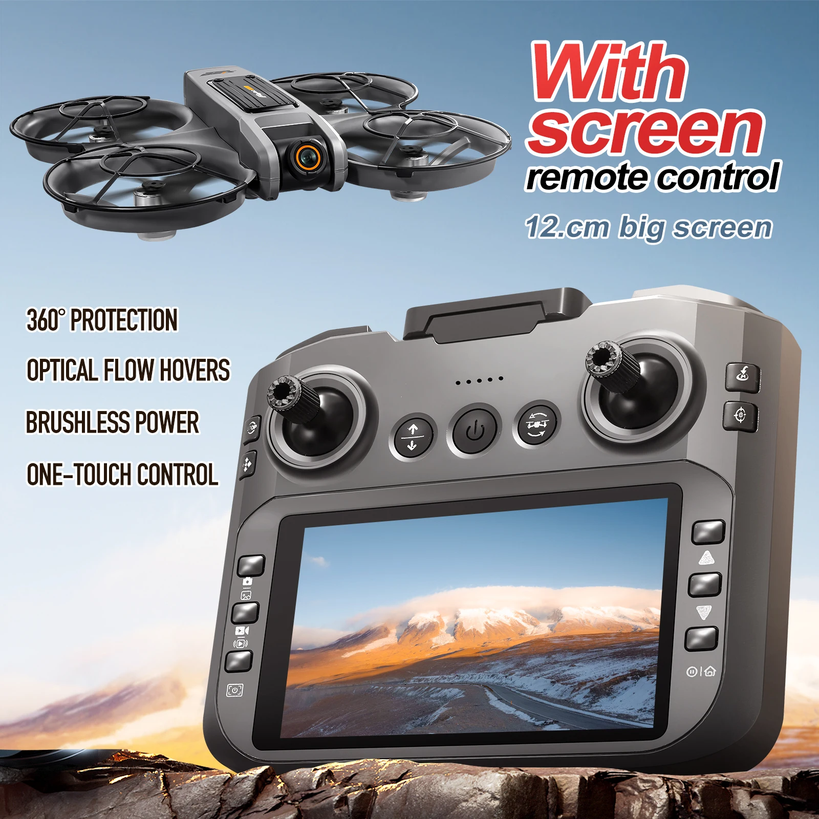 New Drones S156 GPS 8K Professional HD 360° Dual Cameras 5G WIFI Brushless Motors Obstacle Avoidance FPV Foldable Quadcopter Toy
New Drones S156 GPS 8K Professional HD 360° Dual Cameras 5G WIFI Brushless Motors Obstacle Avoidance FPV Foldable Quadcopter Toy
