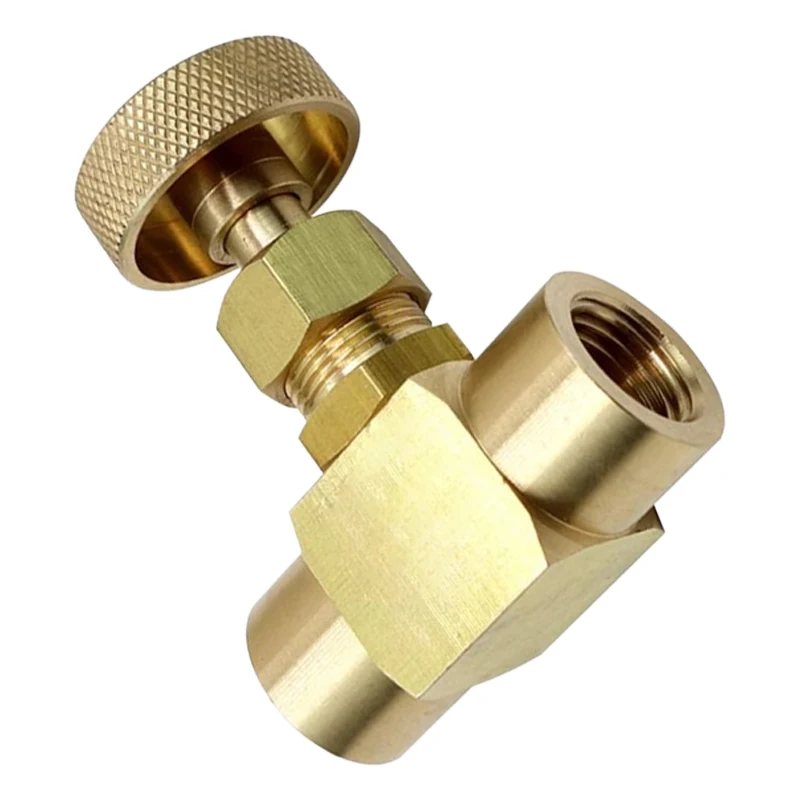 High Quality High Pressure Brass Gas Needle Valve
High Quality High Pressure Brass Gas Needle Valve