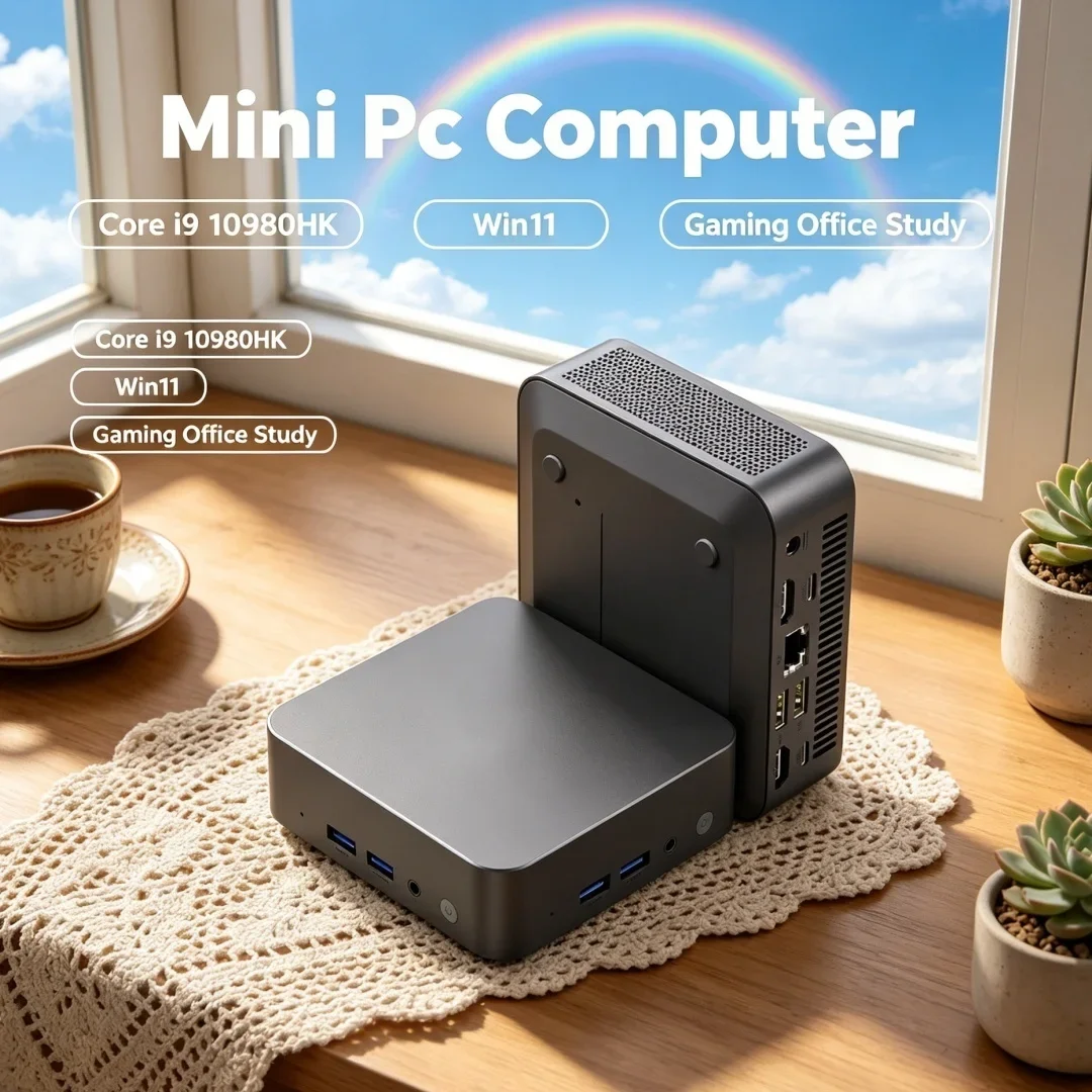 Core I9 10980HK Powerful Pocket Computer Win11 1TB 2TB SSD 16GB 32GB RAM 4KHD WiFi 6 Mini Desktop Gaming PC Home Office
Core I9 10980HK Powerful Pocket Computer Win11 1TB 2TB SSD 16GB 32GB RAM 4KHD WiFi 6 Mini Desktop Gaming PC Home Office