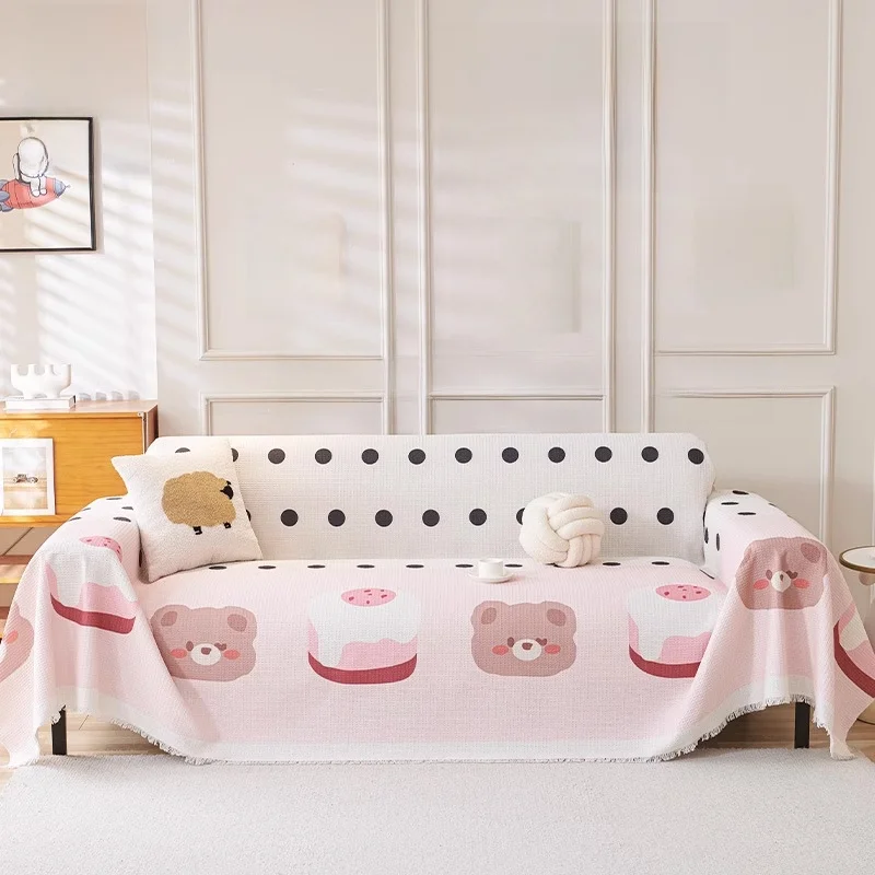 Wenxi Sofa Cover Soft Full-Coverage One-Piece Cartoon Pattern White Universal Seasonal Dust-Proof Sofa Protector
Wenxi Sofa Cover Soft Full-Coverage One-Piece Cartoon Pattern White Universal Seasonal Dust-Proof Sofa Protector