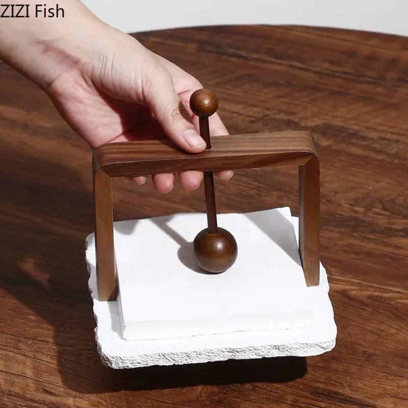Vertical Napkin Holder Table Top Tissue Holder Restaurant Paper Holders Stone Base Wooden Paper Rack Tissue Shelf Tissues Box
Vertical Napkin Holder Table Top Tissue Holder Restaurant Paper Holders Stone Base Wooden Paper Rack Tissue Shelf Tissues Box
