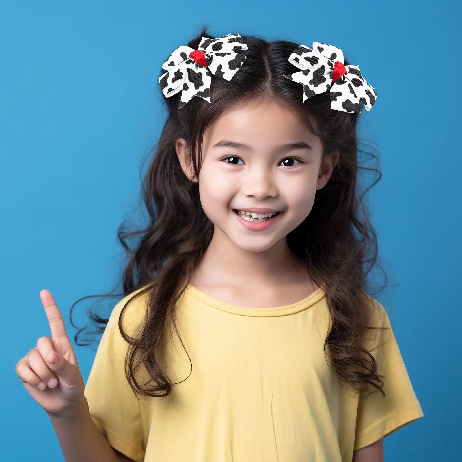 2Pcs Bowknot Hair Clip Cow Print Fabric Bow Hairpins Secure Clip Cute Hair Accessories for Girls Women Cow Prints Bow Hairpin
2Pcs Bowknot Hair Clip Cow Print Fabric Bow Hairpins Secure Clip Cute Hair Accessories for Girls Women Cow Prints Bow Hairpin