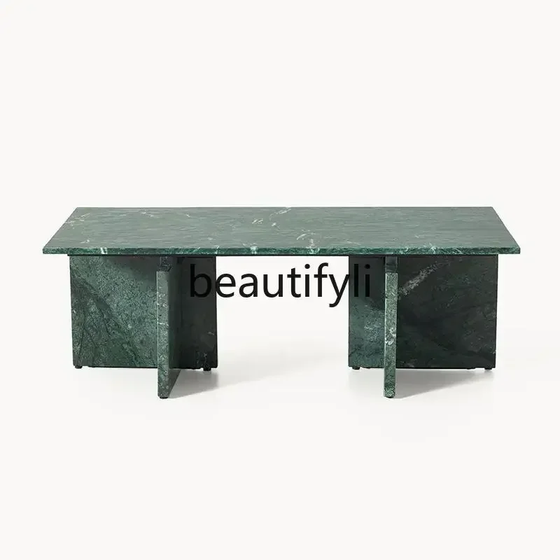 Italian minimalist natural marble living room coffee table designer light luxury high-end coffee tableQQQ
Italian minimalist natural marble living room coffee table designer light luxury high-end coffee tableQQQ