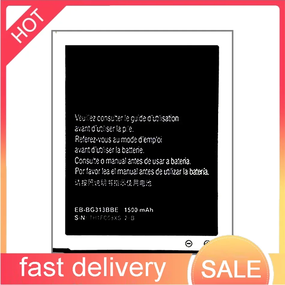 Аккумулятор EB-BG313BBE 1500 мАч для Samsung G310 G310A G310H G313 G313H G313HU G313HZ J105M J105Y J106 J106B
Аккумулятор EB-BG313BBE 1500 мАч для Samsung G310 G310A G310H G313 G313H G313HU G313HZ J105M J105Y J106 J106B