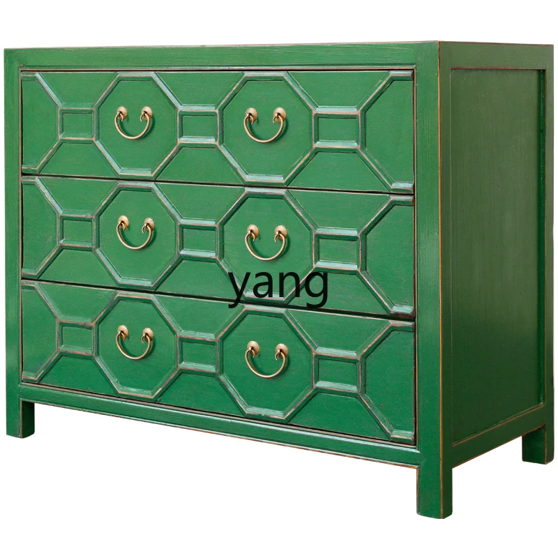 LH new Chinese style simple retro old bedroom storage furniture multi-functional storage side cabinet
LH new Chinese style simple retro old bedroom storage furniture multi-functional storage side cabinet