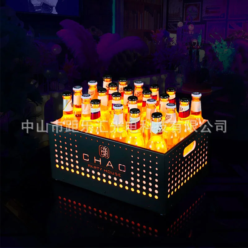 Барное светодиодное светящееся ведро для льда, креативное кованое железо, 24, коммерческая пивная рама, ночное ведро для льда KTV, охлажденное ведро для шампанского
Барное светодиодное светящееся ведро для льда, креативное кованое железо, 24, коммерческая пивная рама, ночное ведро для льда KTV, охлажденное ведро для шампанского