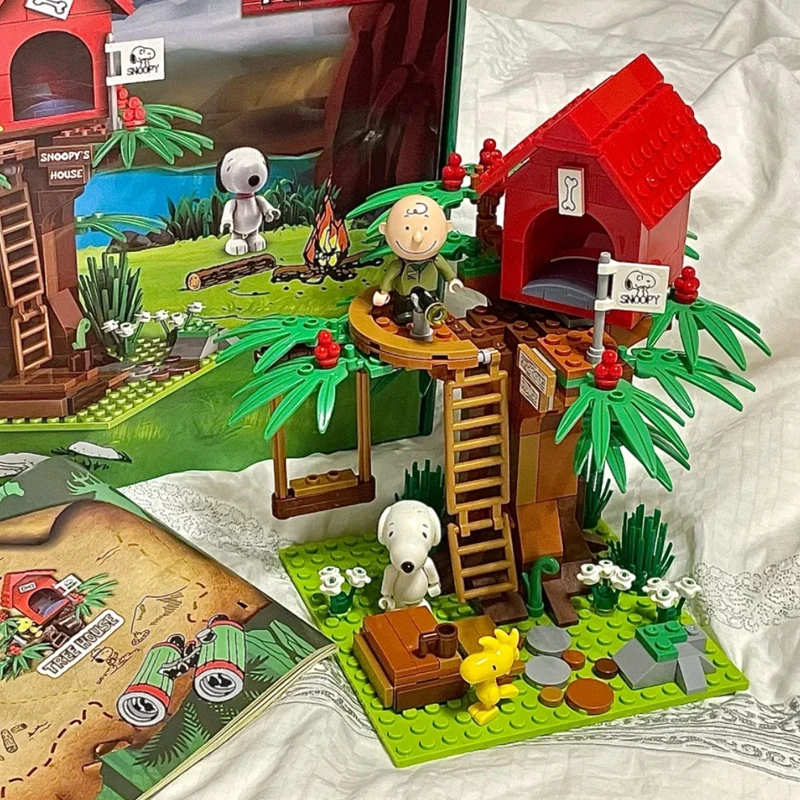Лидер продаж Snoopy Red Treehouse, строительные блоки MOC, коллекция строительных украшений, развивающие детские игрушки, подарки
Лидер продаж Snoopy Red Treehouse, строительные блоки MOC, коллекция строительных украшений, развивающие детские игрушки, подарки