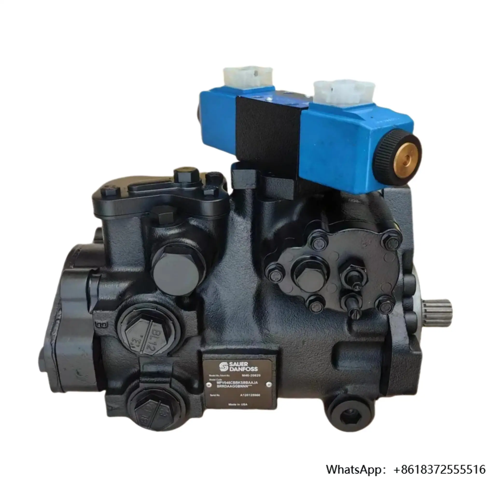 daSauer Dan Foss MPV M46 Hydraulic Pump MPV025 MPV035 MPV044 MPV046 MPV046CBBKSBBAAJABRRDAAGGBNNN High Piston Variable Pump
daSauer Dan Foss MPV M46 Hydraulic Pump MPV025 MPV035 MPV044 MPV046 MPV046CBBKSBBAAJABRRDAAGGBNNN High Piston Variable Pump