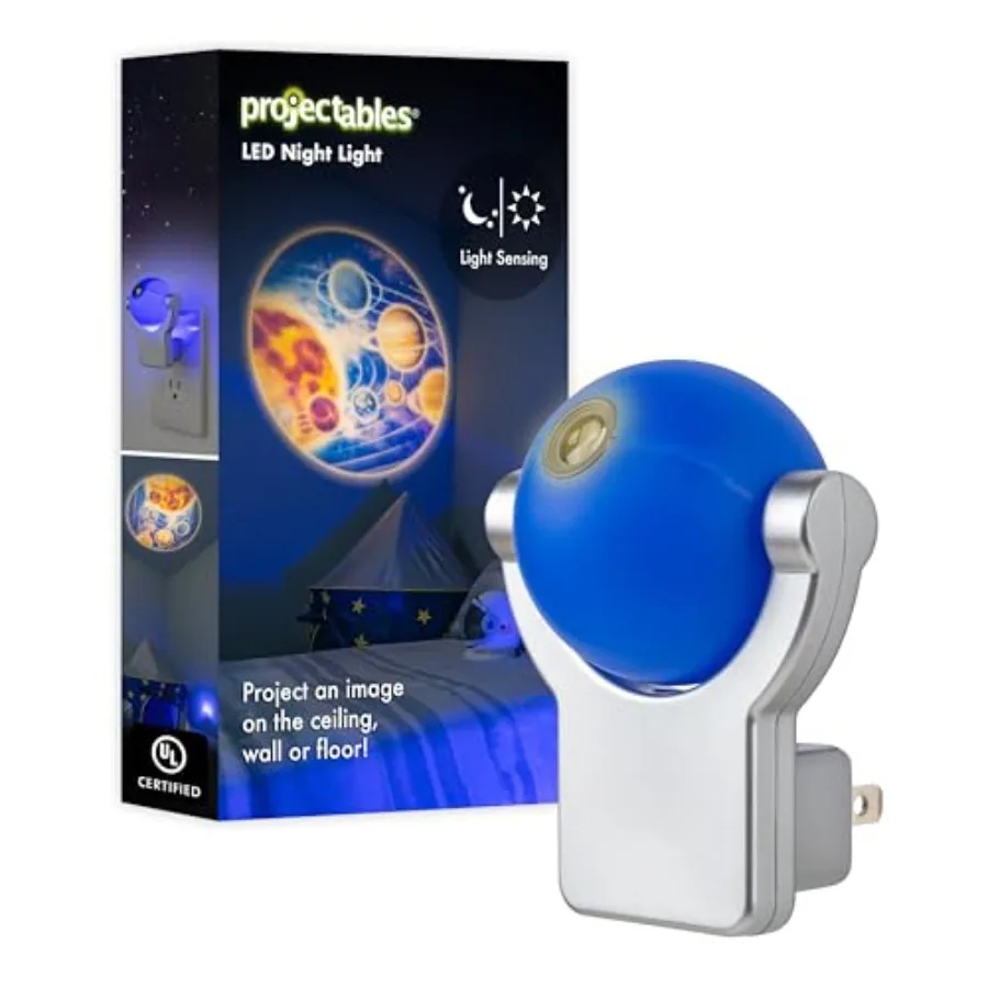 Galaxy Projector Night Light for Plug in, LED Nightlight Plug Into Wall, Birthday Gift for Boy Girl Toddler Baby, Solar System
Galaxy Projector Night Light for Plug in, LED Nightlight Plug Into Wall, Birthday Gift for Boy Girl Toddler Baby, Solar System
