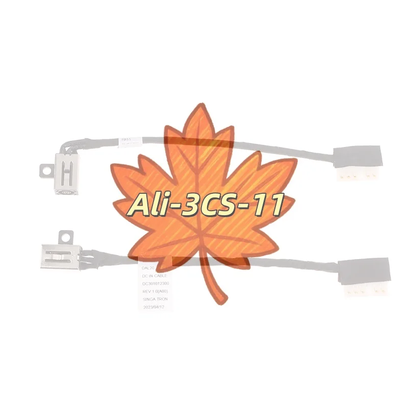 Replacement DC Power Jack Cable for Dell Inspiron 3405-3515, 5593/94, Vostro 3500/01 Laptop Charging Port 04VP7C
Replacement DC Power Jack Cable for Dell Inspiron 3405-3515, 5593/94, Vostro 3500/01 Laptop Charging Port 04VP7C