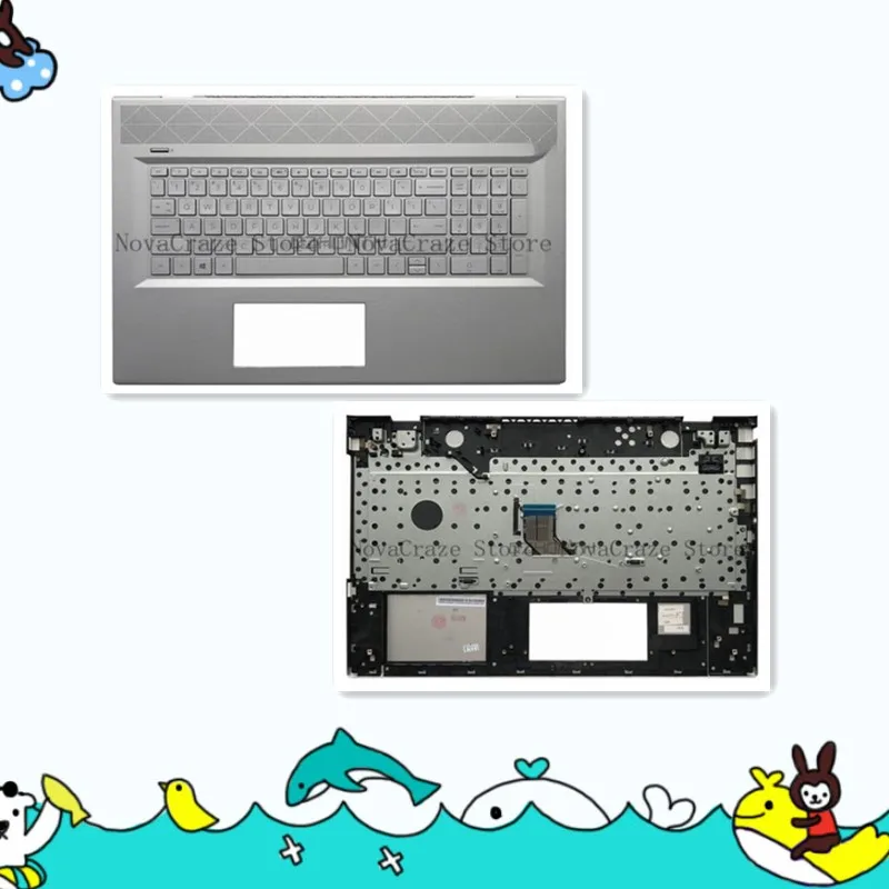 L20714-001 New For ENVY 17 17-BW 17T-BW TPN-W137 Palmrest w/ Backlit Keyboard L20714-001
L20714-001 New For ENVY 17 17-BW 17T-BW TPN-W137 Palmrest w/ Backlit Keyboard L20714-001