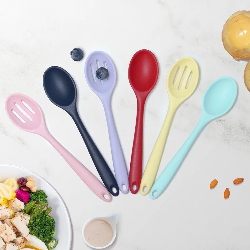 Colourful Silicone Ladle Soup Spoon Ramen Noodles Tableware Scoop Rice Salad Stirring Spoons Cooking Kitchen Accessories
Colourful Silicone Ladle Soup Spoon Ramen Noodles Tableware Scoop Rice Salad Stirring Spoons Cooking Kitchen Accessories