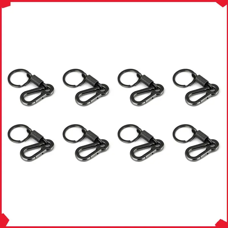 B17B 8X Sturdy Carabiner Key Chain Key Ring Polished Key Chain Spring Key Chain Business Waist Key Chain, Black
B17B 8X Sturdy Carabiner Key Chain Key Ring Polished Key Chain Spring Key Chain Business Waist Key Chain, Black