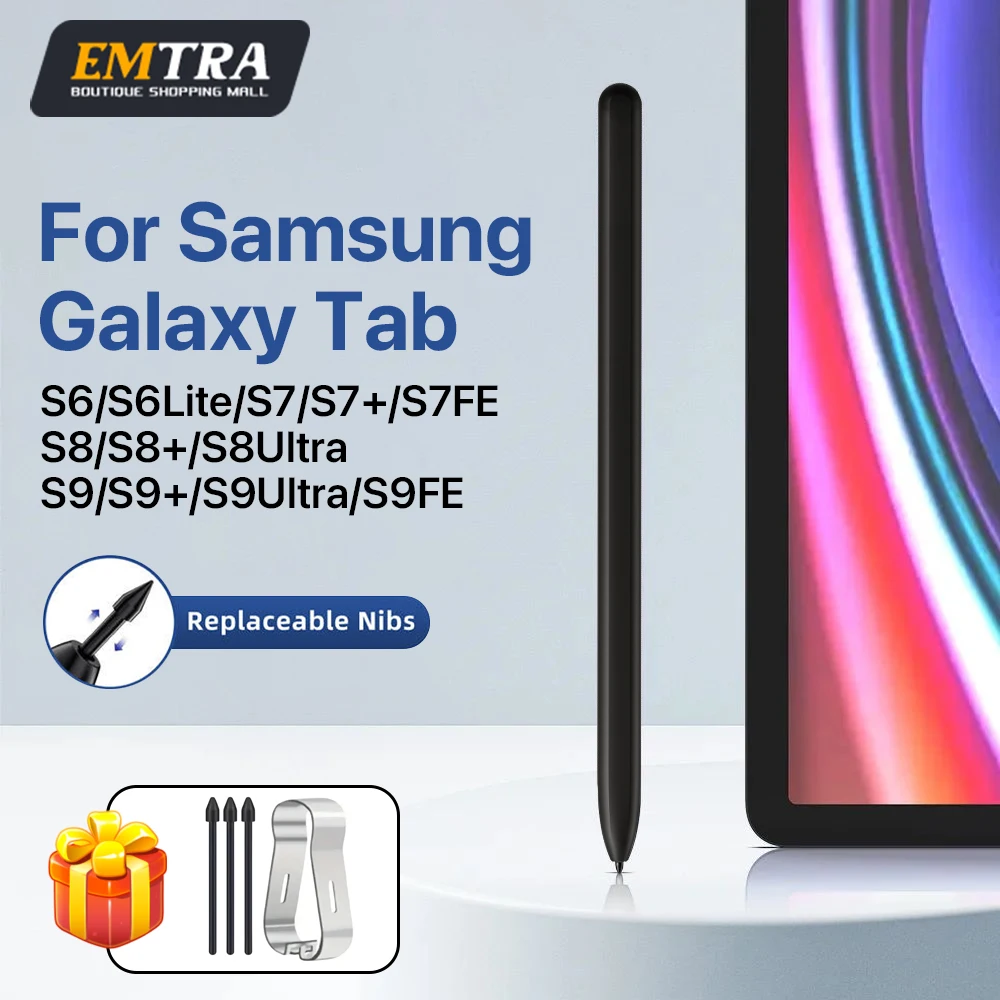 Tablet Pen Stylus Touch Pencil S Pen for Samsung Galaxy Tablet Tab S8 S9 S9 FE S7 FE S6 Lite S7+ S8+ Touch Pen Without Bluetooth
Tablet Pen Stylus Touch Pencil S Pen for Samsung Galaxy Tablet Tab S8 S9 S9 FE S7 FE S6 Lite S7+ S8+ Touch Pen Without Bluetooth