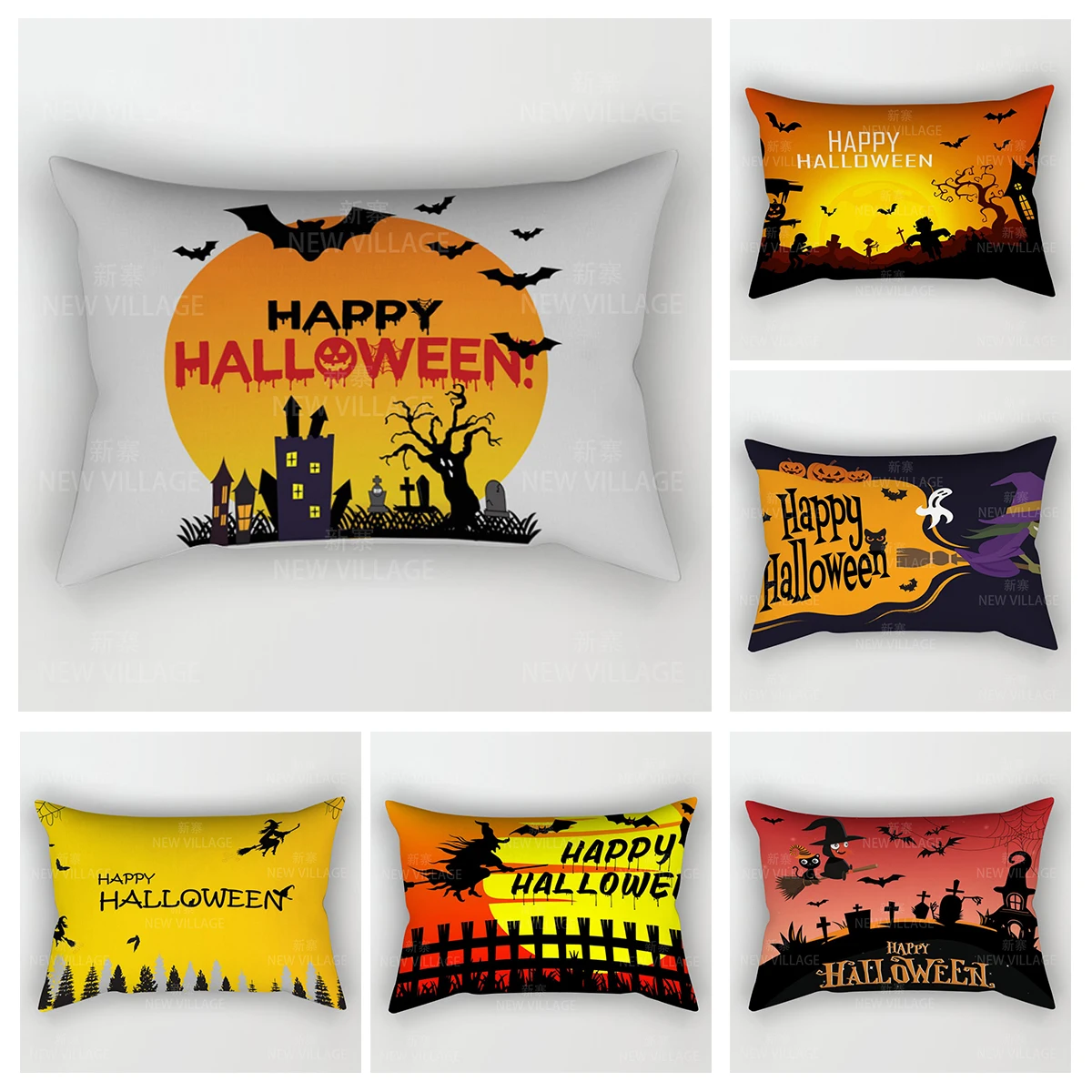 Decorative Cushion Home Living Room Decor Throw Pillow Cover 48*74 30x50cm 40x60cm 50x70cm bedroom bed Halloween Pumpkin funny
Decorative Cushion Home Living Room Decor Throw Pillow Cover 48*74 30x50cm 40x60cm 50x70cm bedroom bed Halloween Pumpkin funny