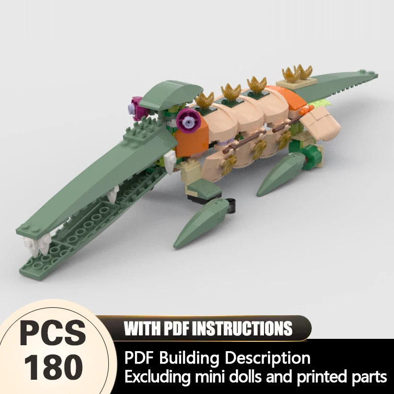 Creators Animal Series Model MOC Building Bricks Crocodylidae Modular Technology Gifts Holiday Assemble Children Toys Suit
Creators Animal Series Model MOC Building Bricks Crocodylidae Modular Technology Gifts Holiday Assemble Children Toys Suit