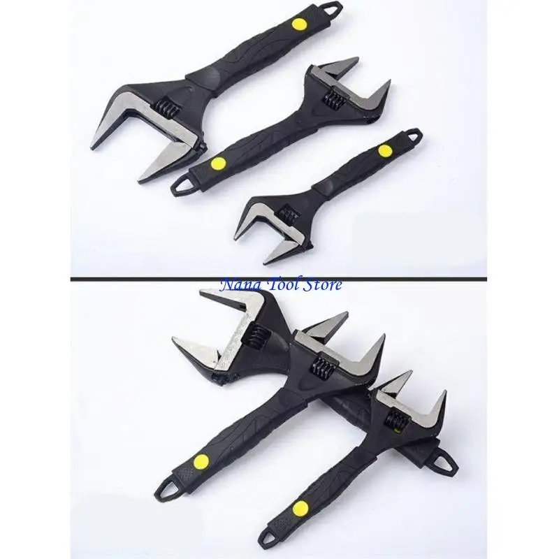 31GJ Wide Opening Spanner Adjustable Wrench Tool For Different Nut Size Easy Handling
31GJ Wide Opening Spanner Adjustable Wrench Tool For Different Nut Size Easy Handling