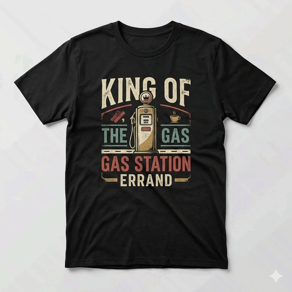 Funny Dad Joke Gas Station Errand Shirt for Father's Day
Funny Dad Joke Gas Station Errand Shirt for Father's Day