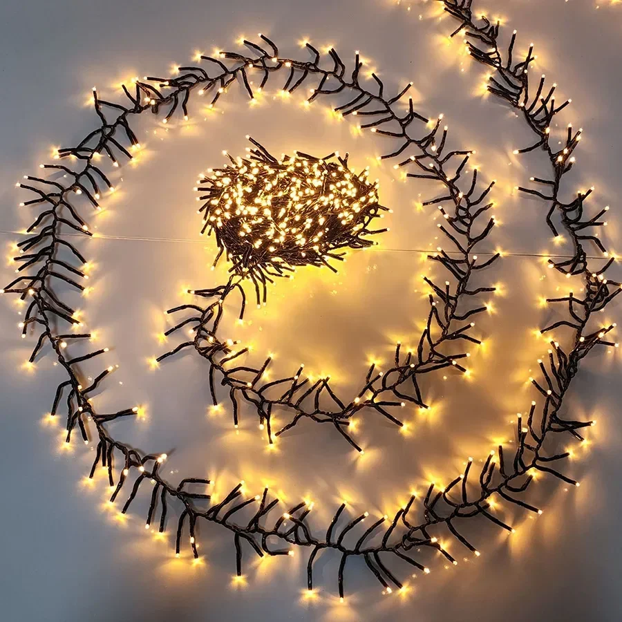 1000/2000LED Cluster Fairy Lights Outdoor Plug in Firecracker Lights Christmas Twinkle String Light for Wedding Party Tree Decor
1000/2000LED Cluster Fairy Lights Outdoor Plug in Firecracker Lights Christmas Twinkle String Light for Wedding Party Tree Decor