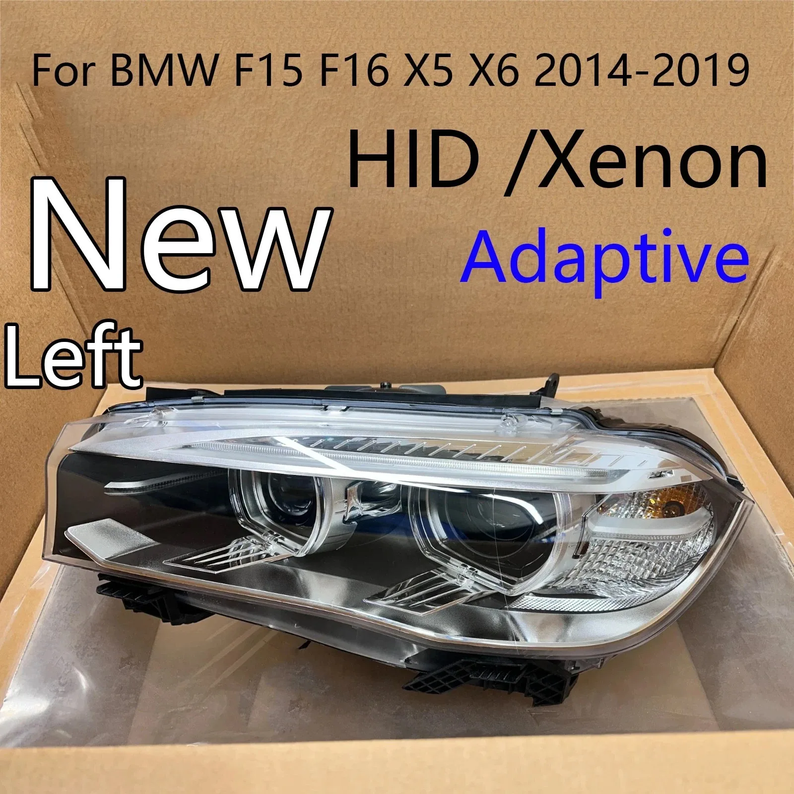 Car HID Xenon Head lamp For BMW X5 X6 2014-2019 Adaptive DRL Projector Headlights Assembly Dynamic Turn Signals Auto Accessories
Car HID Xenon Head lamp For BMW X5 X6 2014-2019 Adaptive DRL Projector Headlights Assembly Dynamic Turn Signals Auto Accessories