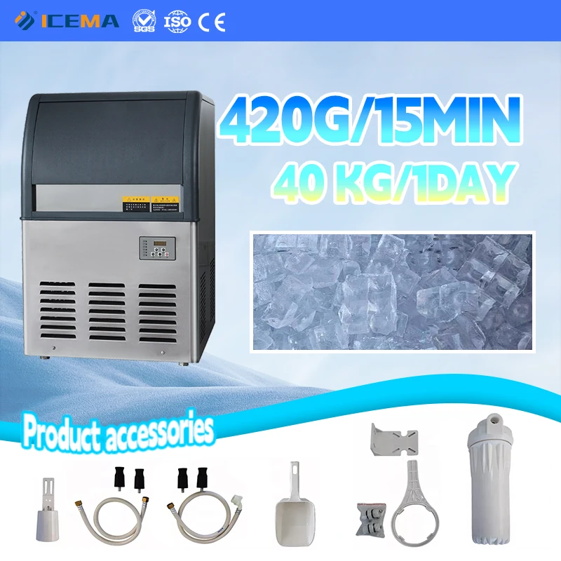 Commercial Home Use 220V PLC Controlled Ice Cube Maker With Motor And Pump
Commercial Home Use 220V PLC Controlled Ice Cube Maker With Motor And Pump
