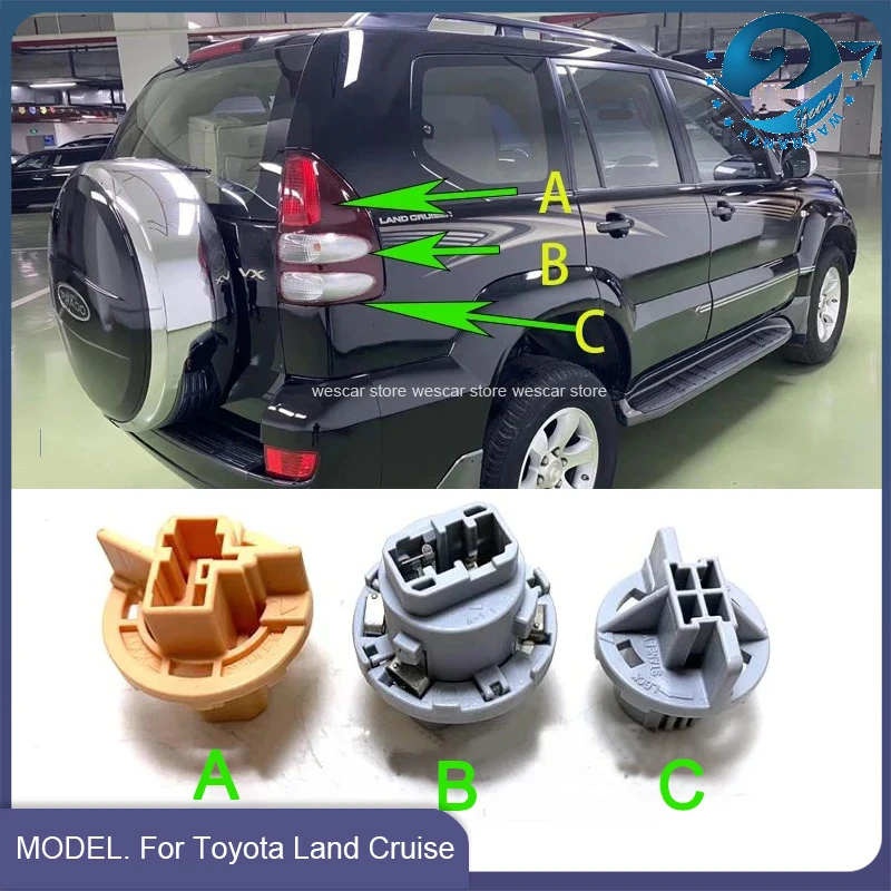 Для Toyota Land Cruiser Prado 120 LC120 2003-2009 Автомобильный задний фонарь Talight Тормозной стоп Реверсивный указатель поворота Розетка
Для Toyota Land Cruiser Prado 120 LC120 2003-2009 Автомобильный задний фонарь Talight Тормозной стоп Реверсивный указатель поворота Розетка