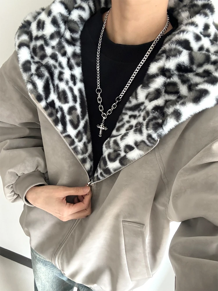 Кожаная куртка Cleanfit с леопардовым принтом, утепленная, зимняя, теплая, двусторонняя, женская, хлопковое пальто Mountain Eagle
Кожаная куртка Cleanfit с леопардовым принтом, утепленная, зимняя, теплая, двусторонняя, женская, хлопковое пальто Mountain Eagle