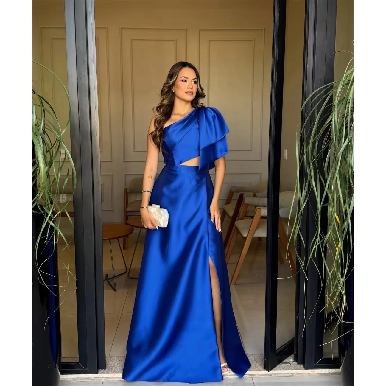 Royal Blue Slit Long Bespoke Occasion Gown Evening Dresses Pastrol Unisex Jersey Retro Dubai Saudi Arabic Prom Customized
Royal Blue Slit Long Bespoke Occasion Gown Evening Dresses Pastrol Unisex Jersey Retro Dubai Saudi Arabic Prom Customized