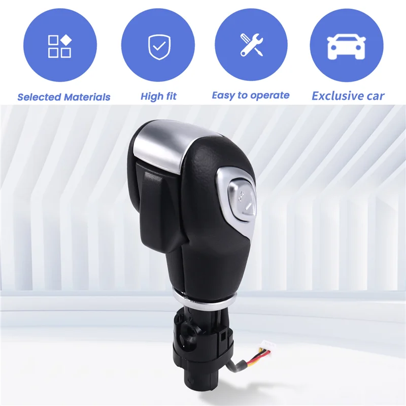 Прочная автомобильная автоматическая коробка передач, ручка переключения передач, головка рычага переключения передач для Ford Focus Fiesta Ecosport 2013-2016 
Прочная автомобильная автоматическая коробка передач, ручка переключения передач, головка рычага переключения передач для Ford Focus Fiesta Ecosport 2013-2016