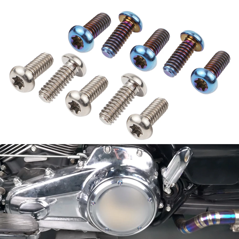 Derby Cover Bolts for Harley Road Glide Street Glide Road King/Special Ultra Limited/Low FLHX FLHXS FLHR FLHRXS FLHTK FLHTKL
Derby Cover Bolts for Harley Road Glide Street Glide Road King/Special Ultra Limited/Low FLHX FLHXS FLHR FLHRXS FLHTK FLHTKL