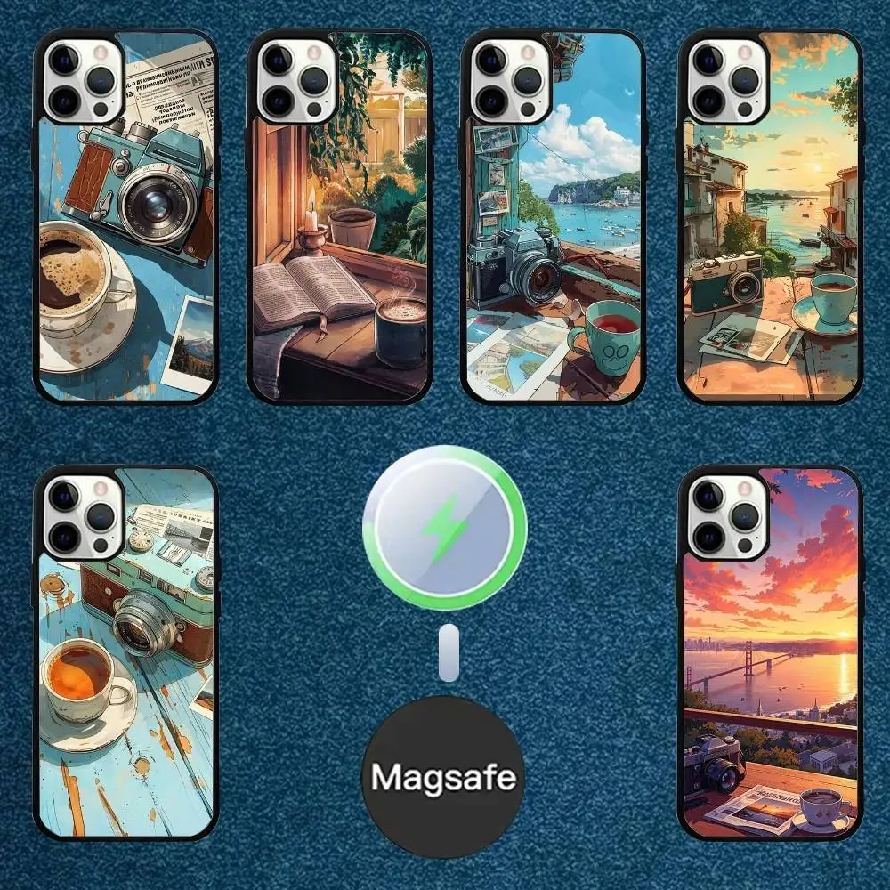 Coffee and Camera Phone Case For iPhone 16,15,14,13,12,11,Plus,Pro,Max Mini Magsafe Magnetic Wireless Charging
Coffee and Camera Phone Case For iPhone 16,15,14,13,12,11,Plus,Pro,Max Mini Magsafe Magnetic Wireless Charging