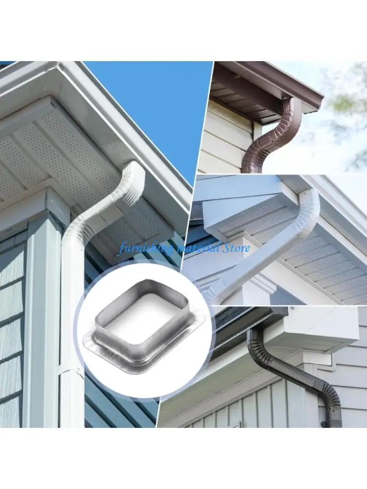 Y5GD Upgraded Aluminum Rainwater Outlet K Styles Gutter Downspout Adapters 2pcs
Y5GD Upgraded Aluminum Rainwater Outlet K Styles Gutter Downspout Adapters 2pcs