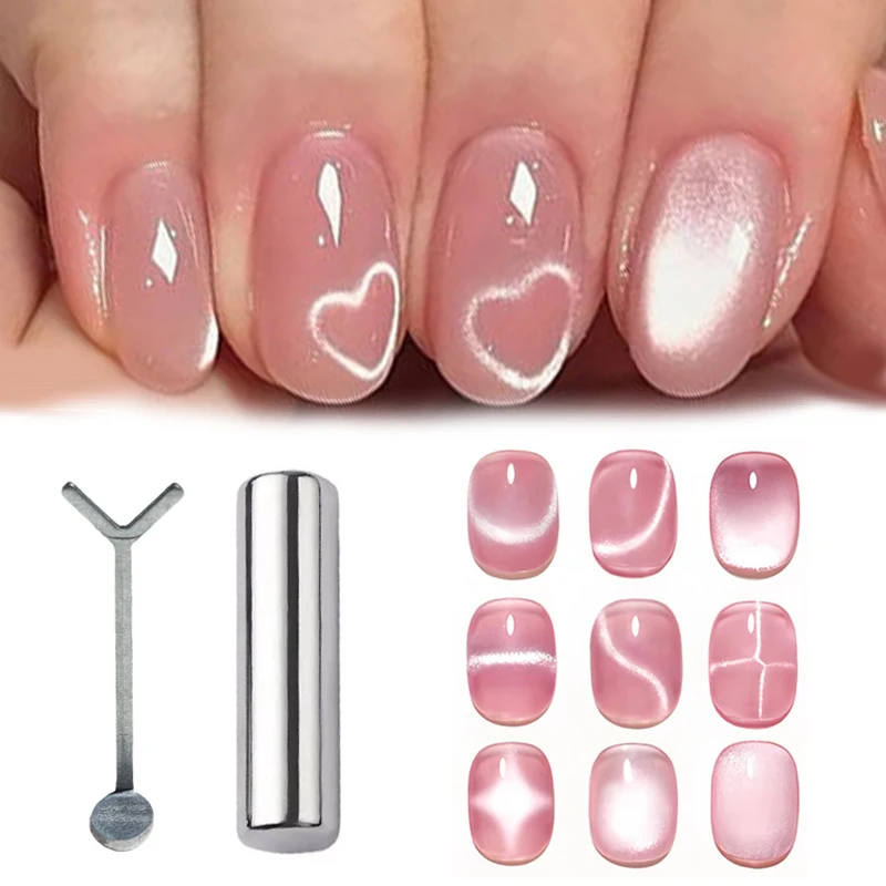 Love Cat's Eye Nail Art Magnetic Stick Manicure Multi-function Magnet French Geometric Nails Design UV Gel Polish Nail Tools
Love Cat's Eye Nail Art Magnetic Stick Manicure Multi-function Magnet French Geometric Nails Design UV Gel Polish Nail Tools