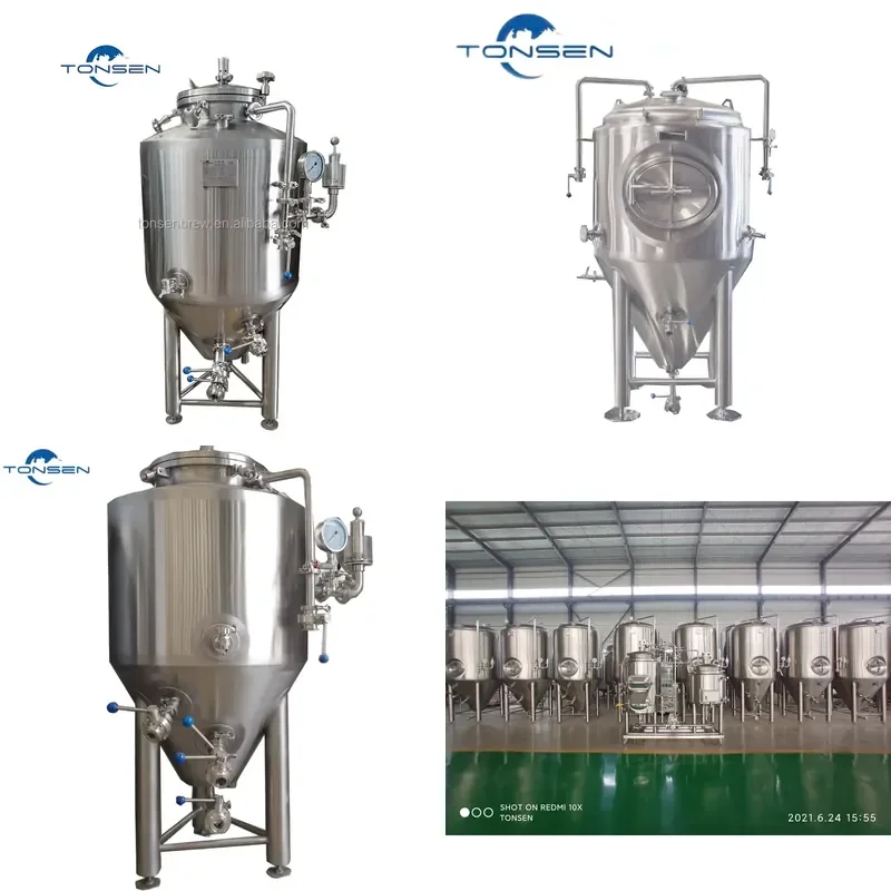 2026 CE 500l 600l 1000l 1200l Mini Conical Beer Fermenter tank with Cooling Jacket
2026 CE 500l 600l 1000l 1200l Mini Conical Beer Fermenter tank with Cooling Jacket