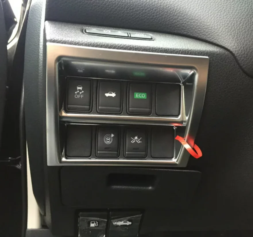 Налобный фонарь для Nissan Altima Teana 2016 2017 2018, кнопки выключателя лампы, панель, рамка, внутренняя отделка автомобиля, матовый АБС-пластик
Налобный фонарь для Nissan Altima Teana 2016 2017 2018, кнопки выключателя лампы, панель, рамка, внутренняя отделка автомобиля, матовый АБС-пластик