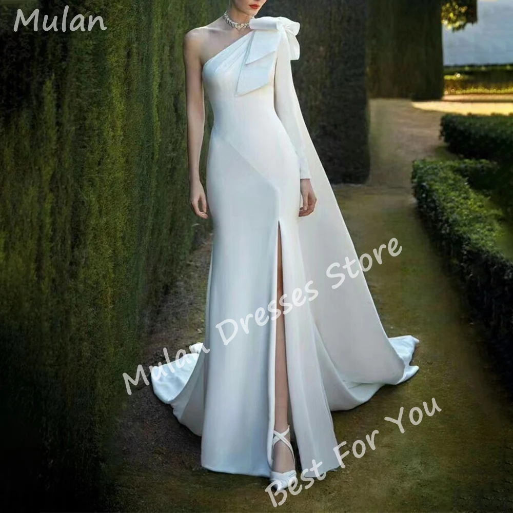 Elegant Long Evening Dresses for Women One-Shoulder Floor-Length Mermaid Special Events Prom Party Dress Wedding Gala Maxi 2024
Elegant Long Evening Dresses for Women One-Shoulder Floor-Length Mermaid Special Events Prom Party Dress Wedding Gala Maxi 2024