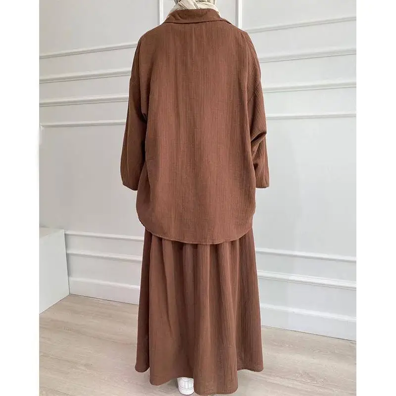 Women's Autumn Season Shirt And Skirt Set Ethnic Costume Stage Performance Clothing Traditional Chinese Fashion Ladies Outfit
Women's Autumn Season Shirt And Skirt Set Ethnic Costume Stage Performance Clothing Traditional Chinese Fashion Ladies Outfit
