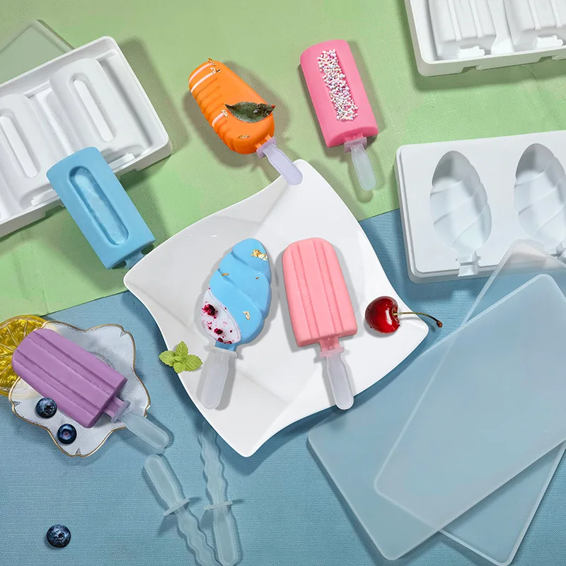 Large Size Ice Cream Mold Heart Shaped Silicone Popsicle Forms Tray Icelolly Moulds for Party Bar Decoration Tool Ice Cube Mold
Large Size Ice Cream Mold Heart Shaped Silicone Popsicle Forms Tray Icelolly Moulds for Party Bar Decoration Tool Ice Cube Mold