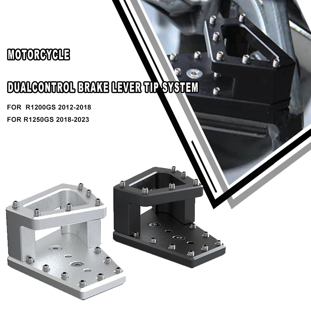 For BMW R1250GS 2018-2023 R1200GS 2012-2018 R1250 1200 GS Motorcycle Dual Control Brake Lever Tip System Enlarger And Riser
For BMW R1250GS 2018-2023 R1200GS 2012-2018 R1250 1200 GS Motorcycle Dual Control Brake Lever Tip System Enlarger And Riser