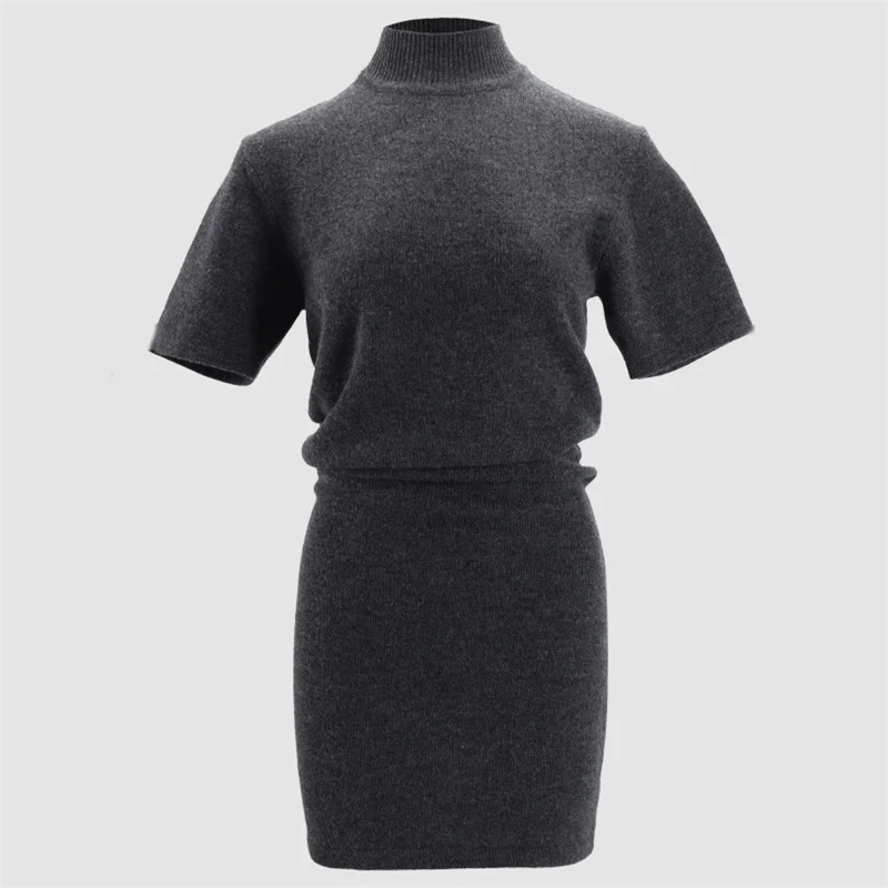 Женское платье 2026 Весеннее новое эластичное трикотажное тонкое мини-платье из 100% шерсти Короткие платья с высоким воротником y2k повседневные вечерние платья
Женское платье 2026 Весеннее новое эластичное трикотажное тонкое мини-платье из 100% шерсти Короткие платья с высоким воротником y2k повседневные вечерние платья