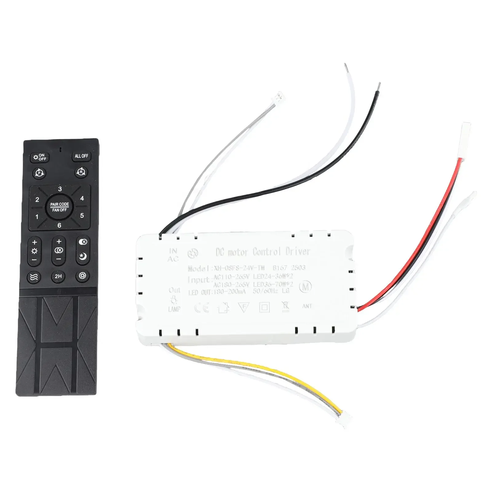 Home Automation Variable Speed Control Frequency Control Fan Remote 50 60Hz 6-Speed Fan Settings AC Voltage Compatibility
Home Automation Variable Speed Control Frequency Control Fan Remote 50 60Hz 6-Speed Fan Settings AC Voltage Compatibility