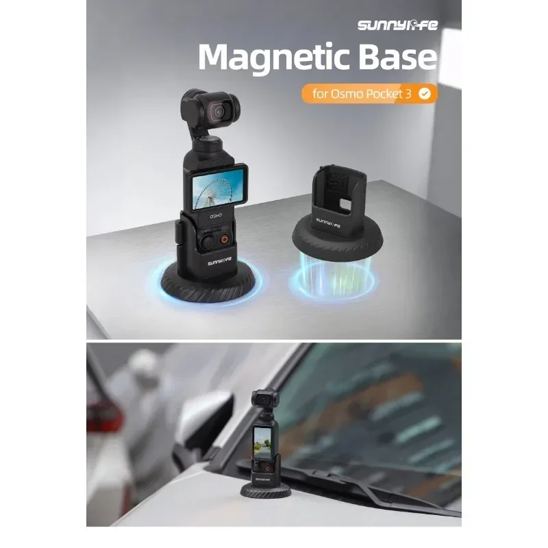Magnetic Mount Anti-skid Silicone Base for DJI Osmo Pocket 3 Snap-on Expansion Base Mount Pocket 3 Accessories
Magnetic Mount Anti-skid Silicone Base for DJI Osmo Pocket 3 Snap-on Expansion Base Mount Pocket 3 Accessories