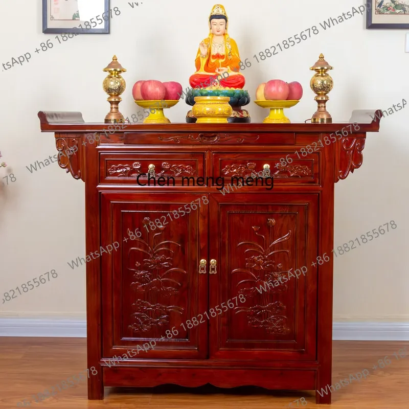CC182 Offering table incense case Household solid wood offering table Buddha Cai Zhongtang tribute table Shentai cabinet
CC182 Offering table incense case Household solid wood offering table Buddha Cai Zhongtang tribute table Shentai cabinet