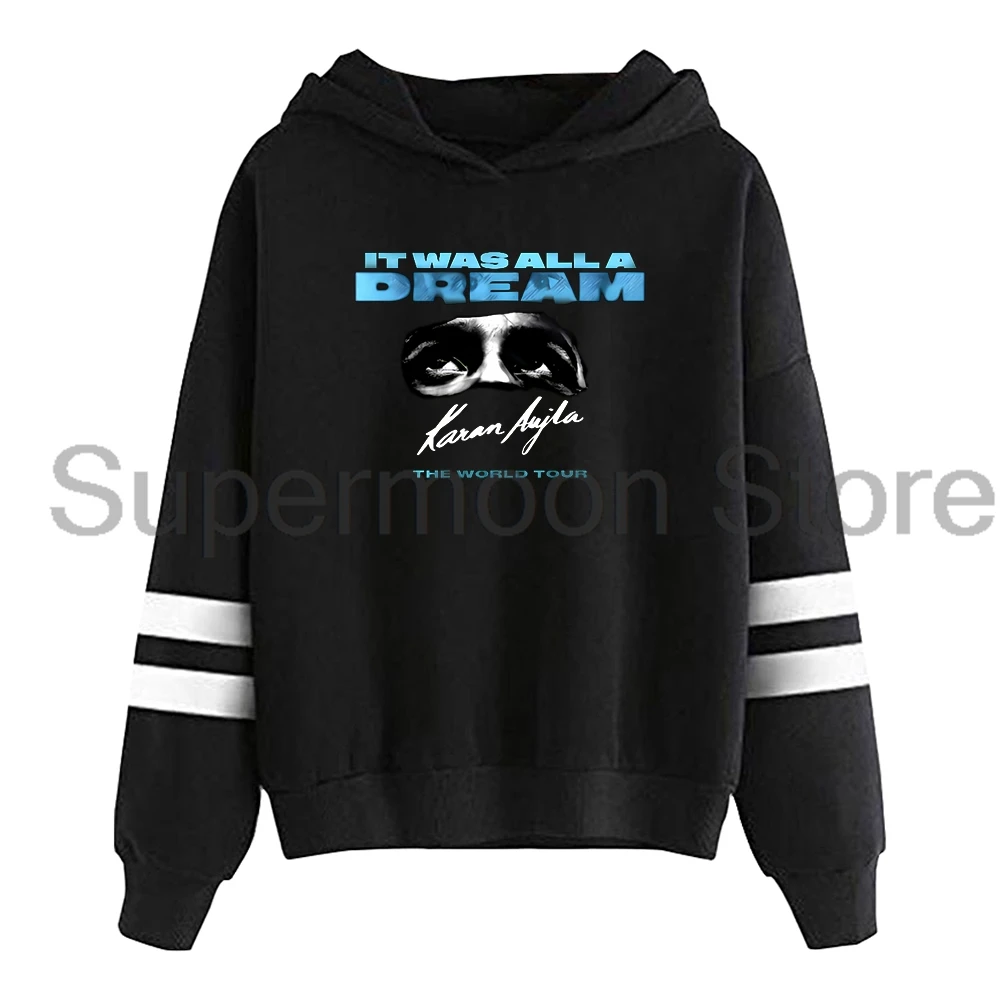 Karan Aujla It Was All A Dream 2024 World Tour Hoodie Pocketless Parallel Bars Sleeve Streetwear Women Men Hooded Sweatshirt
Karan Aujla It Was All A Dream 2024 World Tour Hoodie Pocketless Parallel Bars Sleeve Streetwear Women Men Hooded Sweatshirt