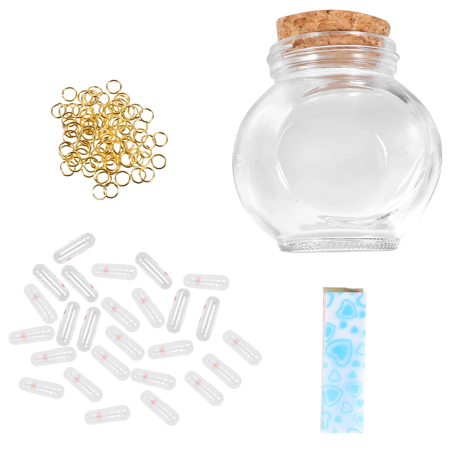 Capsules Time Gift Message Bottle in Glass Container Wishing Paper Notes Drift Mother
Capsules Time Gift Message Bottle in Glass Container Wishing Paper Notes Drift Mother